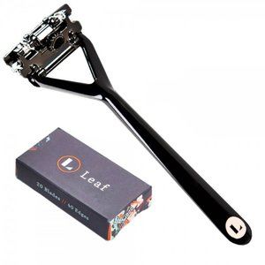 Leaf safety razor